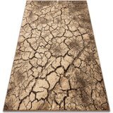 RugsX Preproge Preproga KARMEL Terra razpokana tla oreh 160x220 cm Kostanjeva | Shoptok.si