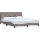  Posteljni okvir brez vzmetnice taupe 180x200 cm blago, (21829093) | Shoptok.si