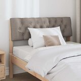  Tapecirani uzglavlje Sivo-smeđa 100 cm Čvrsto borovo drvo | Eponuda.com