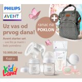Avent SIVA GIRL-PHILIPS BABY POKLON RANAC SA 5 PROIZVODA BQ047