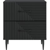  Noćni ormar Crna 43 x 34,5 x 47,5 cm Konstruirano drvo | Eponuda.ba