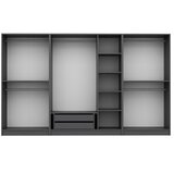 Hanah home Ormar Kale Plus-7778, 315x210x52 cm, Antracit | Eponuda.ba
