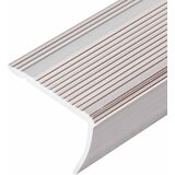  Rubnjaci za stepenice L-oblika 15 kom aluminijski 90 cm bež | shoptok.hr