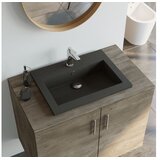  Granitni umivalnik 600x450x120 mm črn | Shoptok.si