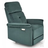 Xtra furniture SEMIR recliner with electric folding function / USB plug, d.green, (20538408) Cene