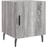 Maison Chic Nočna omarica - Nočna miza siva sonoma 40x40x50 cm inženirski les, (21686935) Cene