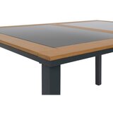 Beldano Vrtna Miza Bernd, Aluminij, Kaljeno Steklo, 140x90 | Shoptok.si