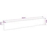 Profil za rubove vrta 2 kom. 100 x 5 x 15 cm Nehrđajući čelik - Nehrđajući čelik 100 x 5 x 15 cm 2 | shoptok.hr