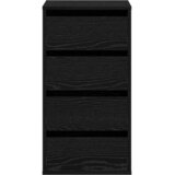  Ormar s ladicama Crna 40 x 41 x 76 cm Konstruirano drvo | shoptok.hr