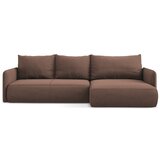 Makamii rožnata raztegljiva/s prostorom za shranjevanje kotna sedežna garnitura (desni kot) nanea – | Shoptok.si