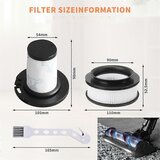 INORCO Nadomestni filtri primerni za sesalnike X-Force Flex 11,60 12,60 14,60 15,60 RH98xx RH99xx, (21986244) | Shoptok.si