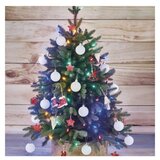  LED božična veriga – tradicionalna, 26,85 m, zunanja in notranja, večbarvna | Shoptok.si