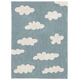 Lorena Canals Preproga iz bombaža Clouds - Vintage Blue, Natural | Shoptok.si