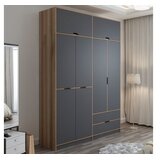 Hanah home Ormar Elina-8908, 185x253x52 cm, Antracit | Eponuda.ba