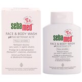 Sebamed sensitive skin face & body wash čistilna emulzija za obraz in telo za občutljivo kožo 200 ml | Shoptok.si