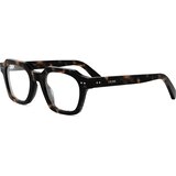 Celine THIN 2 DOTS Thin Havana Geometric Eyeglasses ONE SIZE (49) Havana/Kristalna Cene
