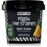 Beauty Jar Follow The Stripes piling za telo s kokosovim oljem 200 g | Shoptok.si