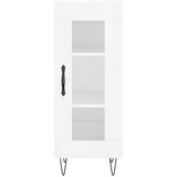  Komoda bijela 34,5 x 34 x 90 cm od konstruiranog drva | shoptok.hr