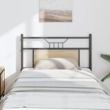  Zamjensko uzglavlje boja hrasta sonome 90 cm konstruirano drvo i čelik | shoptok.hr