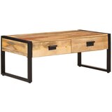 vidaXL Klubska mizica 100x54x40 cm trden mangov les in železo Cene