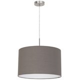 Eglo pasteri 1, e27, ø380 antracit/ tekstil smeđa | Eponuda.com