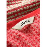 JUNA Crveni ručnik od organskog pamuka od frotira 50x100 cm Check – | shoptok.hr
