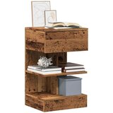 vidaXL Noćni ormarići 2 kom Staro drvo 40x35x65 cm Konstruirano drvo - Staro drvo 2 | shoptok.hr