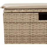  8-dijelni set vrtnih sofa od poliratana s jastucima bež | shoptok.hr