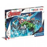 Clementoni Puzzle Avengers - 104 kosov (CLE25744), (21215660) | Shoptok.si