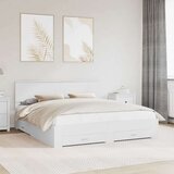  Okvir za krevet Bijelo 180 x 200 cm Konstruirano drvo | shoptok.hr