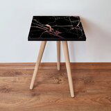 Hanah home klub sto Shp181, 35x42x35 cm, Crni | ePonuda.com