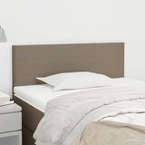 Maison Chic posteljno vzglavje - vzglavna omarica - nočna omarica taupe 90x5x78/88 cm blago, (21705263) | Shoptok.si
