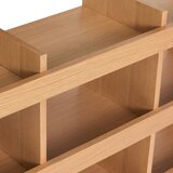 Hübsch Biblioteka u dekoru hrasta u prirodnoj boji 120x70x32 cm Momentum – | shoptok.hr