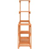 vidaXL Stalak za cvijeće 95 x 25 x 96 cm od masivne jelovine | shoptok.hr