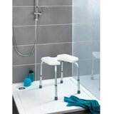 Wenko tuš stolica Hygienic Stool White, 53 x 46 cm | shoptok.hr