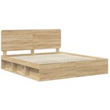  Konstrukcija postelje Sonoma 180 x 200 cm Masivno borovo les, (5000102681) | Shoptok.si