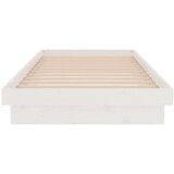  Okvir za krevet od masivnog drva bijeli 90 x 200 cm - Bijela 90 x 200 cm | shoptok.hr