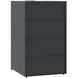  Spremište za 5 kante za otpad antracit 345x79x117 cm čelično | shoptok.hr