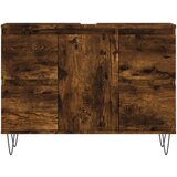 vidaXL kupaonski ormarić boja dimljenog hrasta 80 x 33 x 60 cm drveni | shoptok.hr