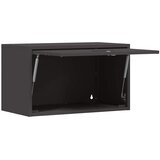  Ormar za zid u garaži Crna 60 x 33 x 35 cm Čelik s prahom | shoptok.hr