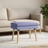 Klupa s dvostrukim slojem Traper plava 60 x 40 x 46 cm Tkanina | Eponuda.ba