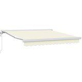 vidaXL Retraktilna tenda krema 300 x 250 cm Tkanina, kovina, (5000045629) | Shoptok.si