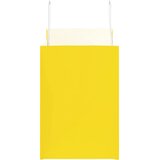 Papirnate vrećice 50 kom s ručkama žute 32x17x25 cm | Eponuda.com