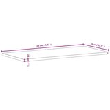  Ploča za radni stol 115 x 55 x 2,5 cm od masivne bukovine | shoptok.hr