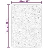  Tepih IZA kratka vlakna skandinavski izgled sivi 160x230 cm | shoptok.hr