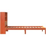  Krevet s regalom za knjige bez madraca 90 x 200 cm od borovine | shoptok.hr