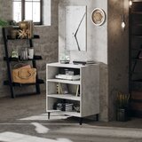 vidaXL Komoda betonsko siva 57x35x70 cm iverna plošča Cene