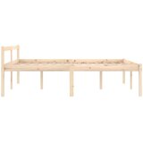  Postelja za starejše 140x190 cm trdna borovina, (20647462) | Shoptok.si