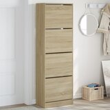 vidaXL Ormarić za cipele s 4 ladice boja hrasta 60 x 34 x 187 5 cm Cijene