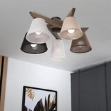 Brilagi - LED Plafonski luster ANTHONY 5xE14/40W/230V hrast/orah | Eponuda.com
